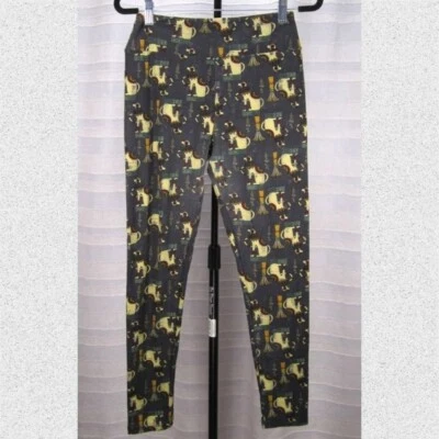 LulaRoe Blue Egyptian Cat Leggings - OS - Image 1 of 4