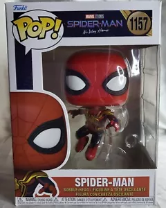 Spider-Man: No Way Home - Spider-Man Saltando Funko Pop! Figura Vinilo #1157 - Imagen 1 de 6