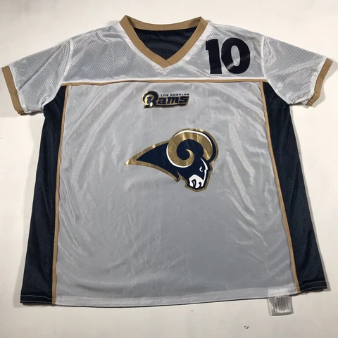 C293 St. Louis Rams Youth XL Boys Play 60 NFL Flag Football Jersey Cover