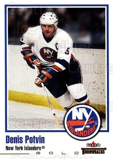 2002-03 Fleer Throwbacks Gold #17 Denis Potvin - Image 1 of 1