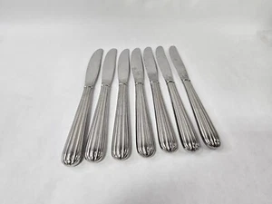 Mikasa Italian Countyside Set Of 7 Dinner Knives 8" Stainless Korea - Picture 1 of 4