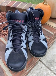 Nike Air Jordan 7 VII Retro GG Sport Fuchsia Black Size 5.5Y (442960-008) - Picture 1 of 7