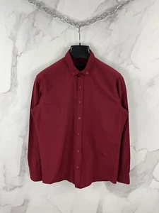 Vintgae Armani Jeans Classic Shirt Embroidered Logo Size L - Picture 1 of 12
