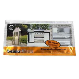 3x Edelstahlpflegetuch Tücher Anti Fingerprint Effekt - Pflegetuch für Edelstahl - Bild 1 von 1
