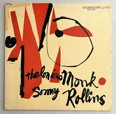Thelonious Monk / Sonny Rollins LP 1st Press Orig RVG DG 446West 50th St. N.Y.C. - Image 1 of 4
