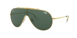 Ray-Ban WINGS RB 3597 Gold/Dark Green (9050/71) Sunglasses