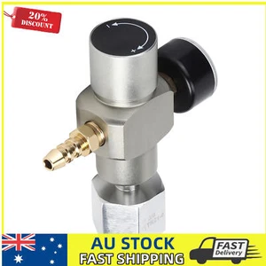2 in 1 Mini CO2 Regulator Soda Pressure Gauge Adapter 3/8in to TR214 - Picture 1 of 18