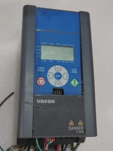 1PC used VACON frequency converter VACON0010-1L-0004-2 0.75KW - Picture 1 of 15