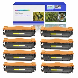 8PK żółty toner CE412A 305A do drukarki HP LaserJet Pro 400 kolor M451dw M451nw - Zdjęcie 1 z 24