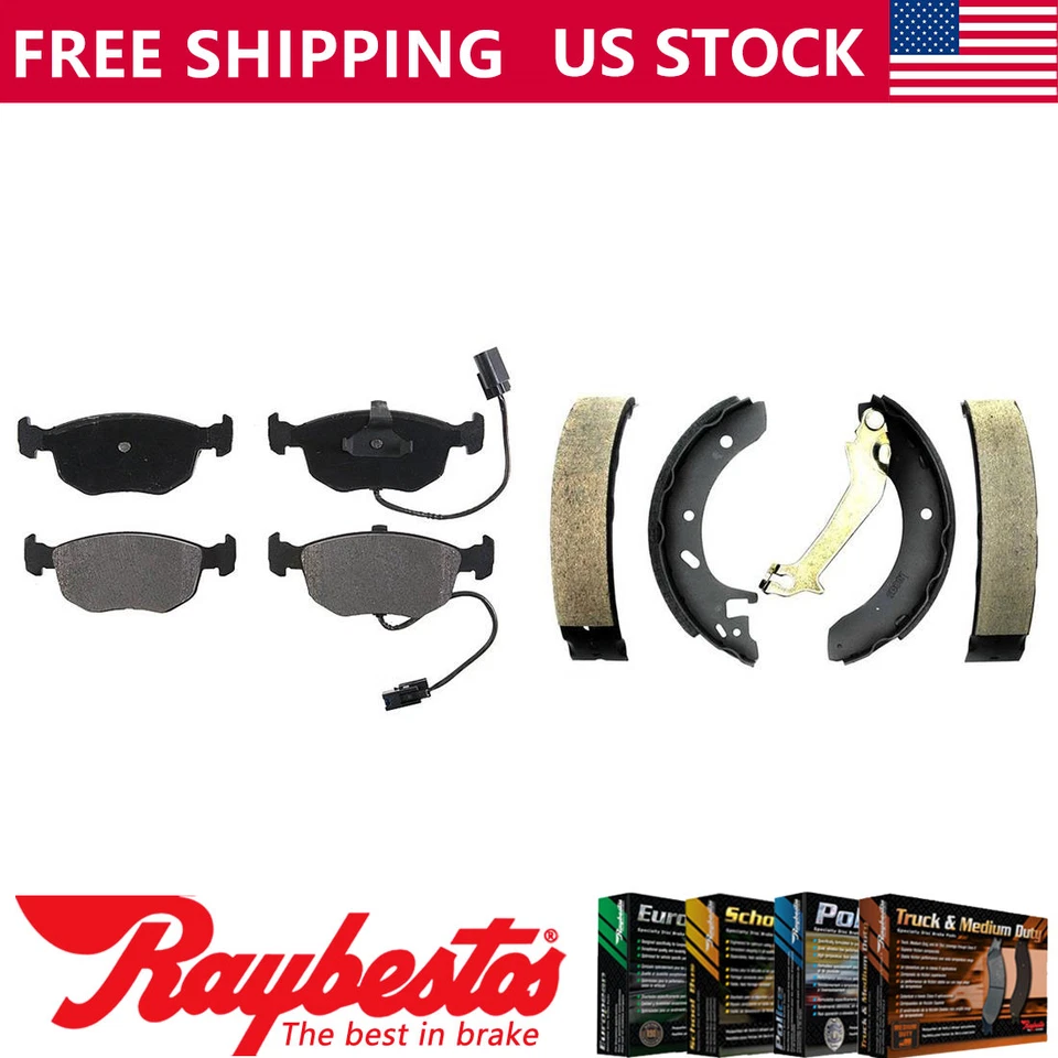 Pastillas de freno delanteras metálicas y zapatas traseras Element3 para Ford Contour 1998 Foto 1 de 4