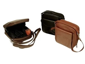 Pantalón de cuero para 8 pipas, tabaco y accesorios negro - Imagen 1 de 1