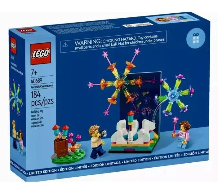 Lego 40689 Fuegos Artificiales Celebraciones Edición Limitada Nuevo/Sellado Foto 1 de 1