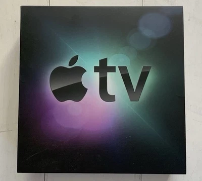 Apple TV 1st Generation A1218 Digital Media Streamer Power Cable And Remote - Image 1 of 2