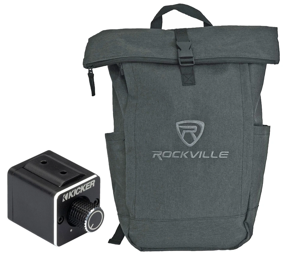 Kicker 51DBRC Dual Bass Remote for Kicker Amplifiers/Powered Subs+Backpack DBRC - Image 1 of 4