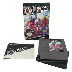 Defender of the Crown (Nintendo NES, 1989) Authentic Complete w/ Manual Tested