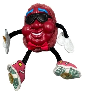 Apfelmus California Rosinen Plüsch Figur Vintage Sammlerstück Spielzeug LESEN - Bild 1 von 7