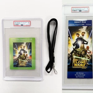 Star Wars The Clone Wars Advance Screening PSA Ticket Invitation Pass Set - Bild 1 von 8