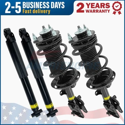 4X Front Rear ELECTRIC Shock Absorber Strut Assys For Acura MDX & ZDX 2010-2013 - Image 1 of 4