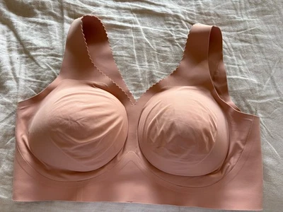 Sujetador Evelyn & Bobbie Evelyn Sin Costuras Sin Alambres CB Core Sujetador Acolchado Terra Cotta 3XL Foto 1 de 2