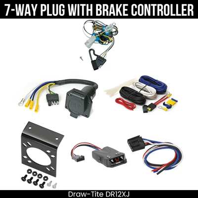 DrawTite 7-полосный проводной тормоз для 98-04 Chevy S10 GMC Sonoma 98-00 Hombre - Изображение 1 из 4