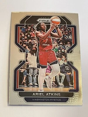 2022 Panini WNBA Prizm Basketball #129 - Ariel Atkins - Washington Mystics - Image 1 of 2