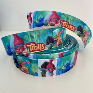 CINTA DE POPPY GROSGRAIN PELÍCULA TROLLS PERSONAJE INFANTIL - Imagen 1 de 1