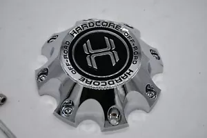 Hardcore Offroad Chrome Wheel Center Cap Hub Cap CAP-HC101/102-CHR-8LUG 6.5" - Picture 1 of 11