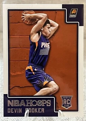 2015-16 Panini NBA Hoops - Rookies #268 Devin Booker (RC) - Image 1 of 2