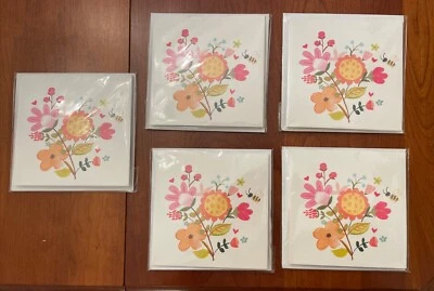 Set of 5 Valentine  Treasures Pop-Up Card “Up with Paper”  Valentine “Bee Mine” - Image 1 of 4