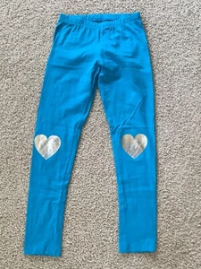 So Girls Blue Embellished Leggings Size 12 VGUC - Picture 1 of 3