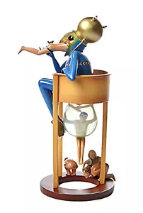 Hieronymus BOSCH Teufel auf Nachtstuhl Harz Skulptur groß 8-1/4 Zoll - Bild 1 von 2