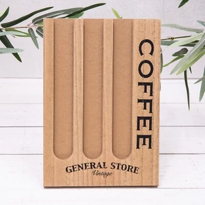 Porta display capsula di legno cialda caffè - Foto 1 di 4