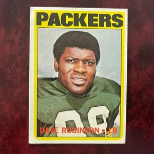 1972 Topps Set DAVE ROBINSON #116 GREEN BAY PACKERS - EX++ - Picture 1 of 2