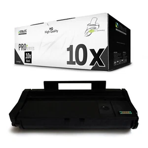 10x Toner F Sleeve R Ricoh Aficio Sp 100 112 Sue Su Sf E 407166 TYPESP100LE - Picture 1 of 5