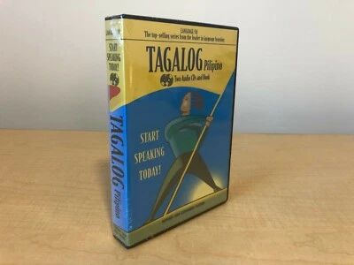 LANGUAGE/30 Tagalog - Pilipino (2 Audio CDs & Printed Phrase Book) - NEW/SEALED! - Image 1 of 2