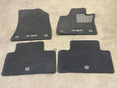 Juego de alfombrillas delanteras y traseras Infiniti QX50 2019-2023 OEM LOTE 759 Foto 1 de 4