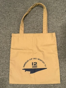 Vintage 1983 America's Cup Yachtwear Research Inc Tote Bag Newport RI Race YRI - Picture 1 of 5