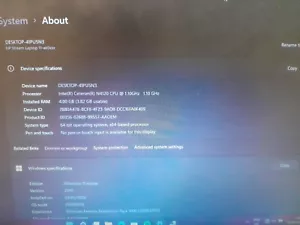 HP Stream 11 ak0026na (64 GB SSD, Intel Celeron N4120, 1.1 GHz) - Picture 1 of 2