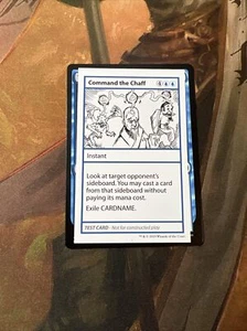 MTG - Command the Chaff (sin símbolo PW) - Mystery Booster: Convention Ed. - Imagen 1 de 1