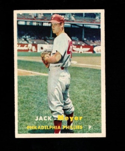 1957 Topps # 162 Jack Meyer NM