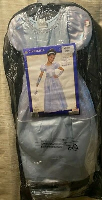 Foro Cenicienta Halloween Disfraz Niño Pequeño 4/6 Diadema Guantes Vestido Cinturón Foto 1 de 4