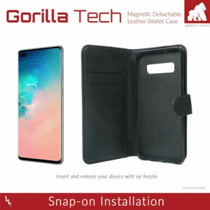 Gorilla Tech 2-in-1 Detachable Wallet Case Flip Cover Premium Protective Galaxy. - Picture 1 of 11