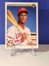 1990 Upper Deck Eric Davis card #116 Cincinnati Reds Baseball 