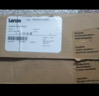 E84AVSCE7524SXO LENZE Inverter E84AVSCE7524SXO Brand New fast Shipping - Image 1 of 3