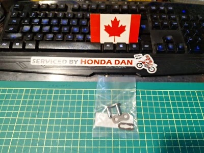 Honda ATC250R TRX250R XR250R 520H link de conexão resistente sem oring com clipe - Imagem 1 de 4