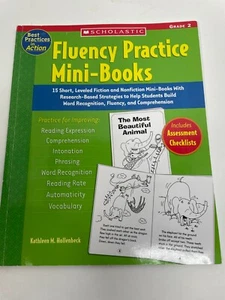 Fluency Practice Mini-Books: Grade 2: 15 Short, Leveled Books Reproducible - Picture 1 of 5
