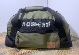 Large Rome Luggage Duffle Bag Suitcase Gym Bag Blue Carry On Sport Locker - Picture 1 of 11