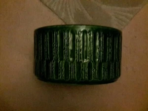 VINTAGE "SASBA" GREEN CERAMIC CHRISTMAS TREE BASE -33" Diameter x 10" by 5" dee - Picture 1 of 6