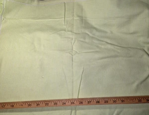 Snuggle Green Pin Stripe Flannel Craft Sewing Fabric by the Yard Joann NEW - Picture 1 of 3
