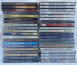 40 Latin Mexican Music CD Lot Ranchera Dueto Banda Corrido Norteno Trio Hits 40 - Bild 1 von 15